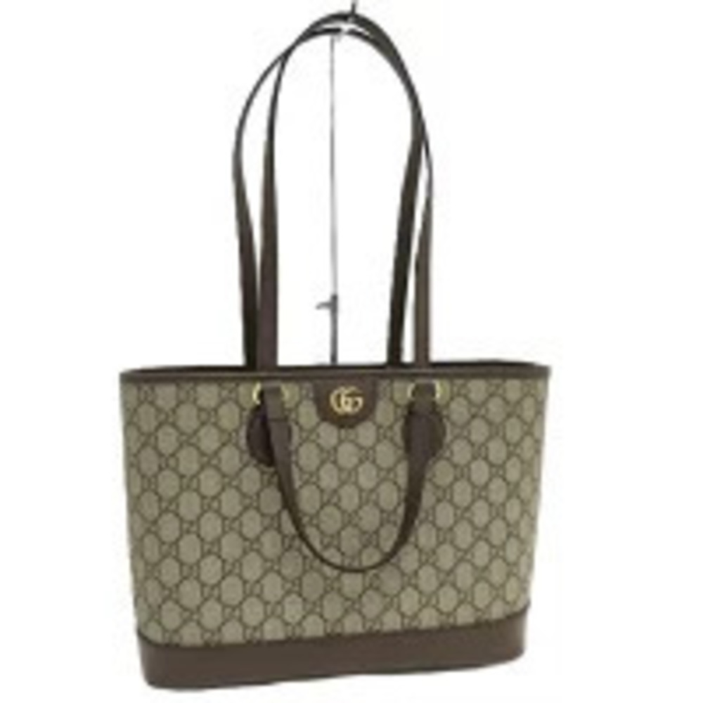Gucci handbag Ophidia GG Supreme leather Beige Cream brown